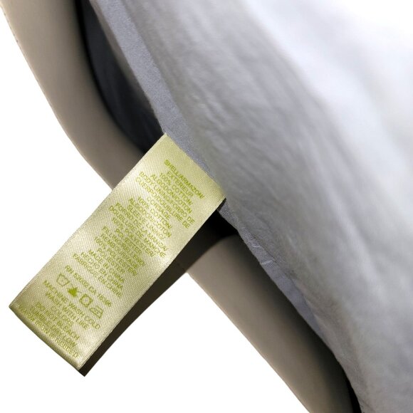 Sigrid Olsen Quilted Jacket Spring Coat Slate Blue Cotton Woman's Size XS JJ3487 - Picture 7 of 8